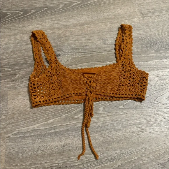 Boho crochet bralette - Picture 3 of 3